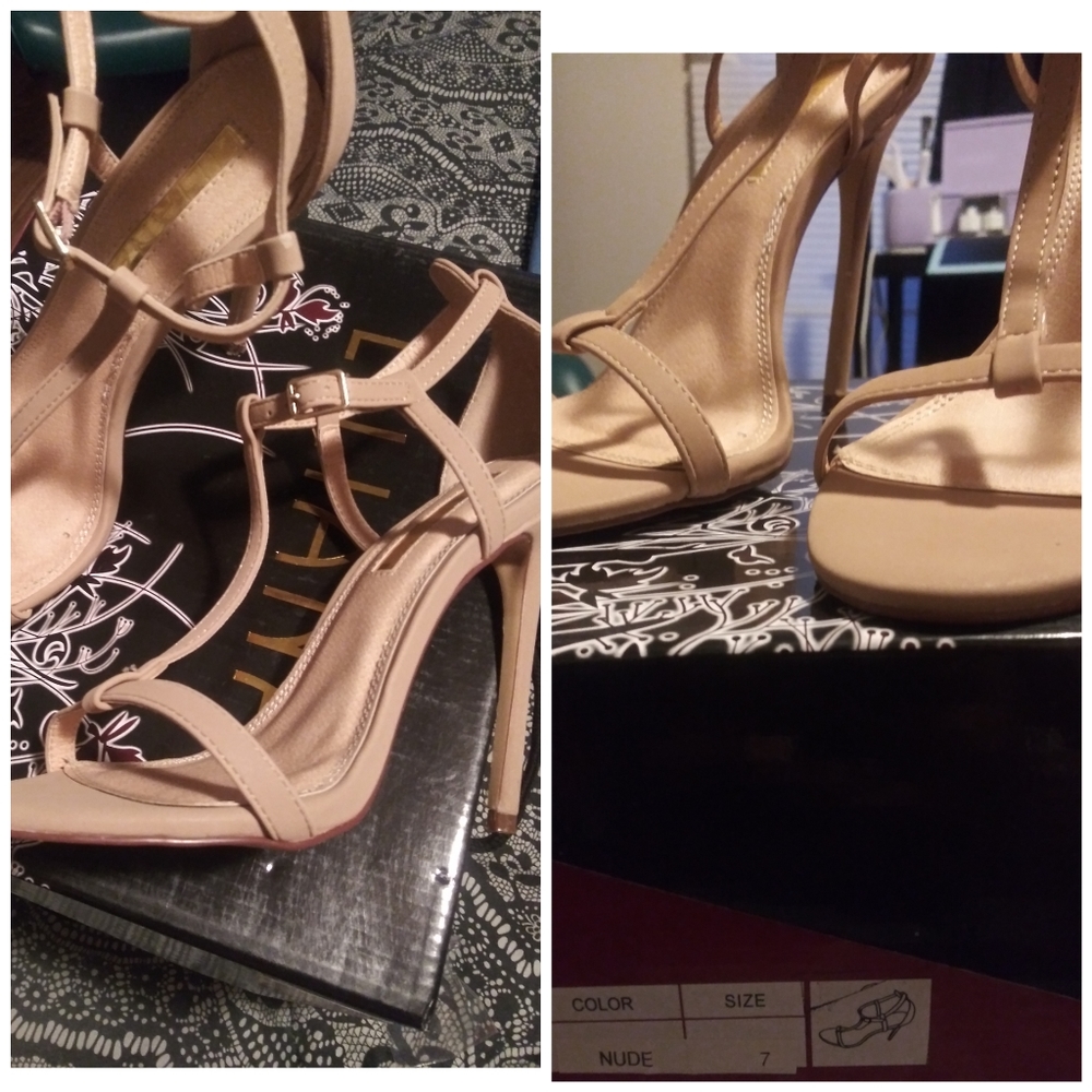 Nude heels